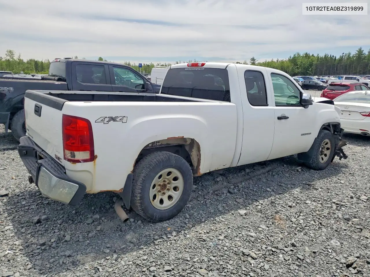 2011 GMC Sierra K1500 VIN: 1GTR2TEA0BZ319899 Lot: 57206946