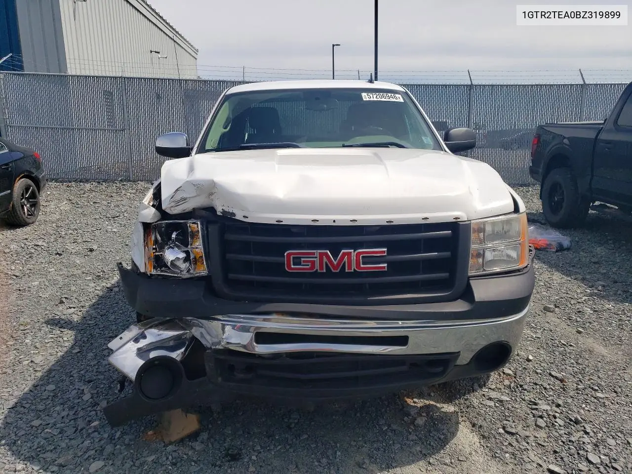 2011 GMC Sierra K1500 VIN: 1GTR2TEA0BZ319899 Lot: 57206946