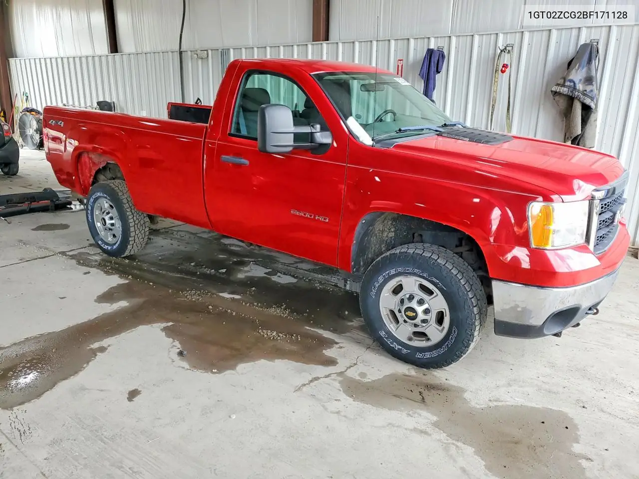 2011 GMC Sierra K2500 Heavy Duty VIN: 1GT02ZCG2BF171128 Lot: 60393456