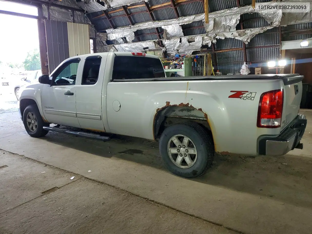 2011 GMC Sierra K1500 Sle VIN: 1GTR2VE03BZ393093 Lot: 60672486