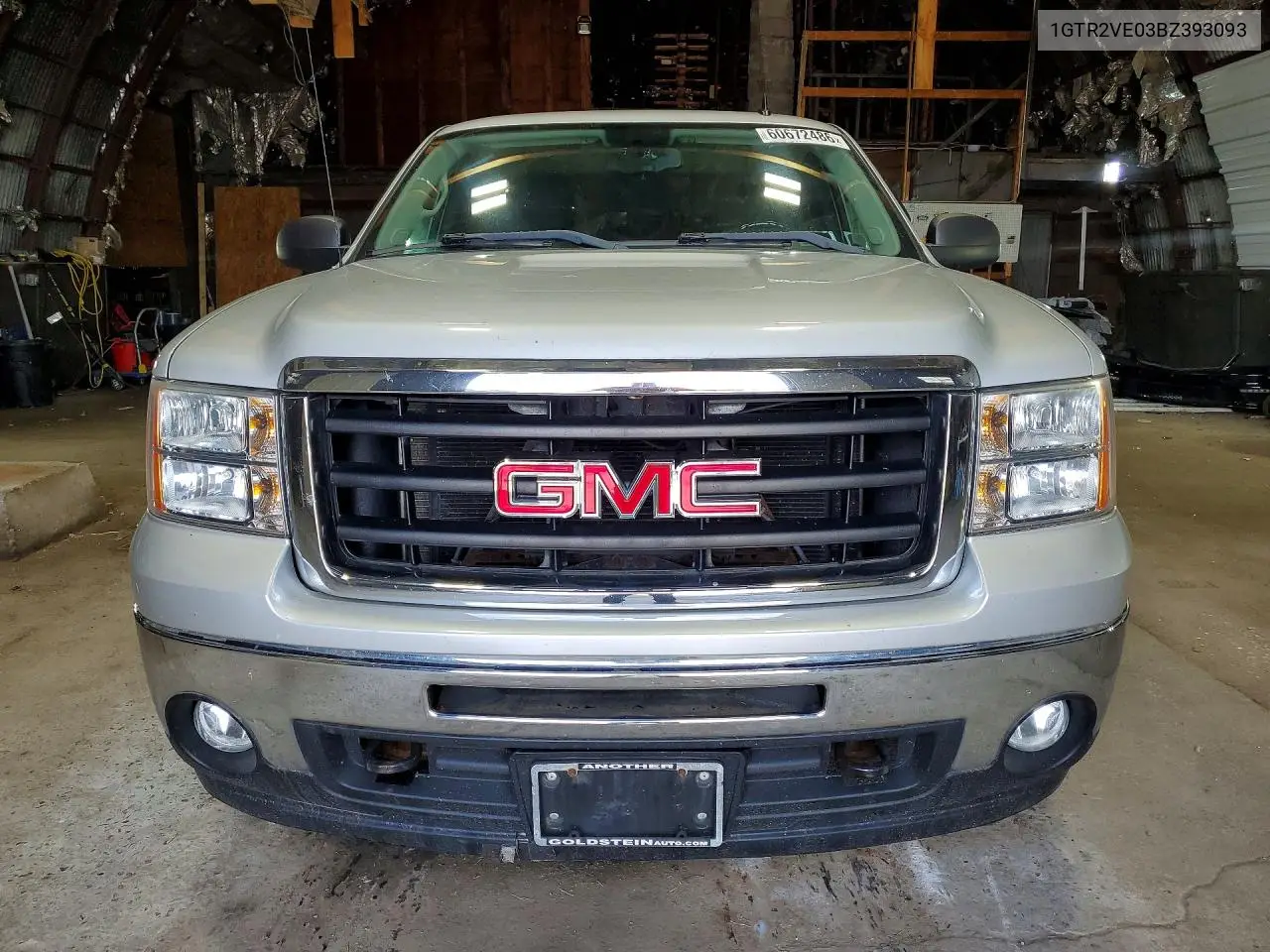 2011 GMC Sierra K1500 Sle VIN: 1GTR2VE03BZ393093 Lot: 60672486