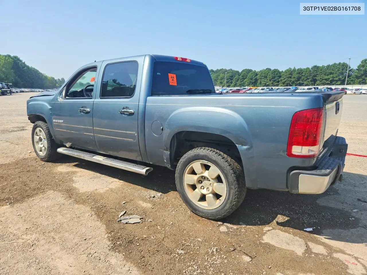 2011 GMC Sierra C1500 Sle VIN: 3GTP1VE02BG161708 Lot: 61153406