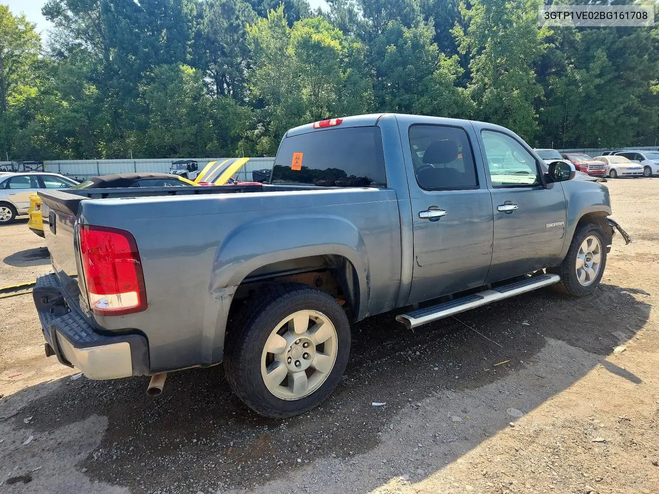 2011 GMC Sierra C1500 Sle VIN: 3GTP1VE02BG161708 Lot: 61153406
