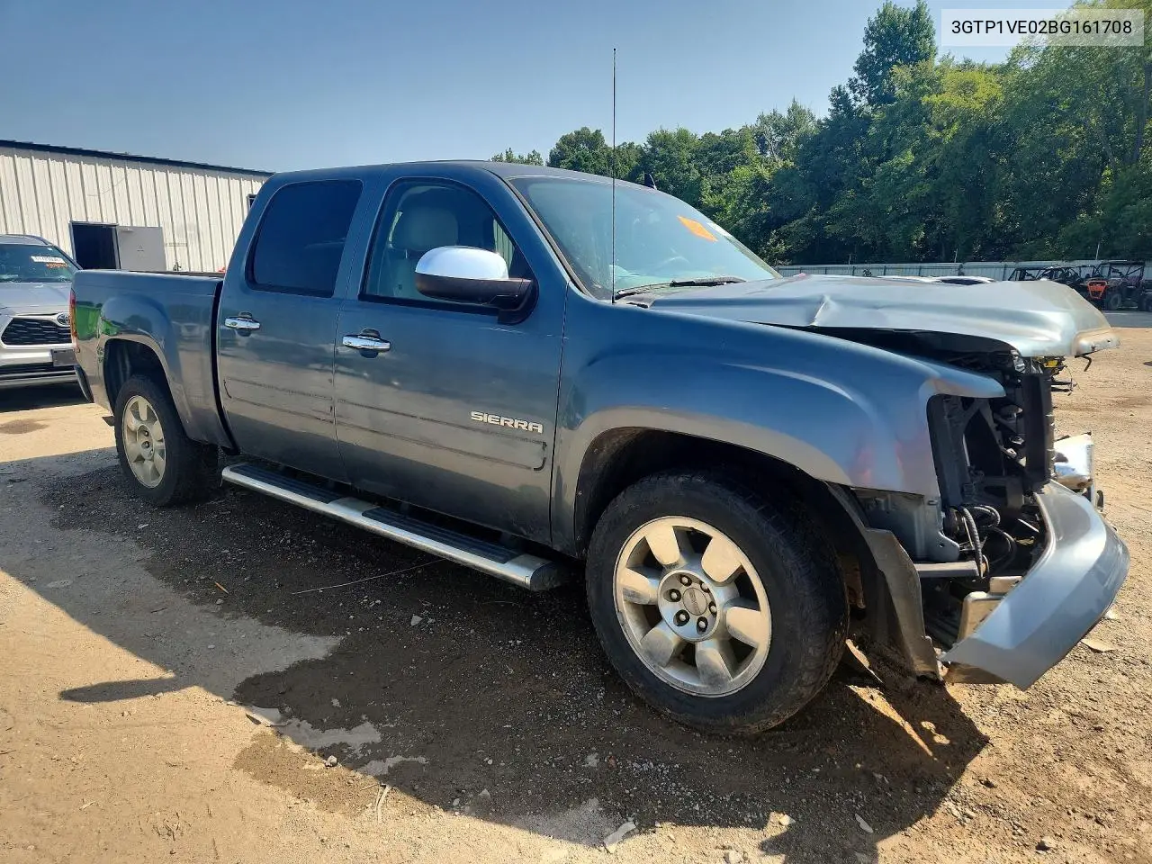 2011 GMC Sierra C1500 Sle VIN: 3GTP1VE02BG161708 Lot: 61153406