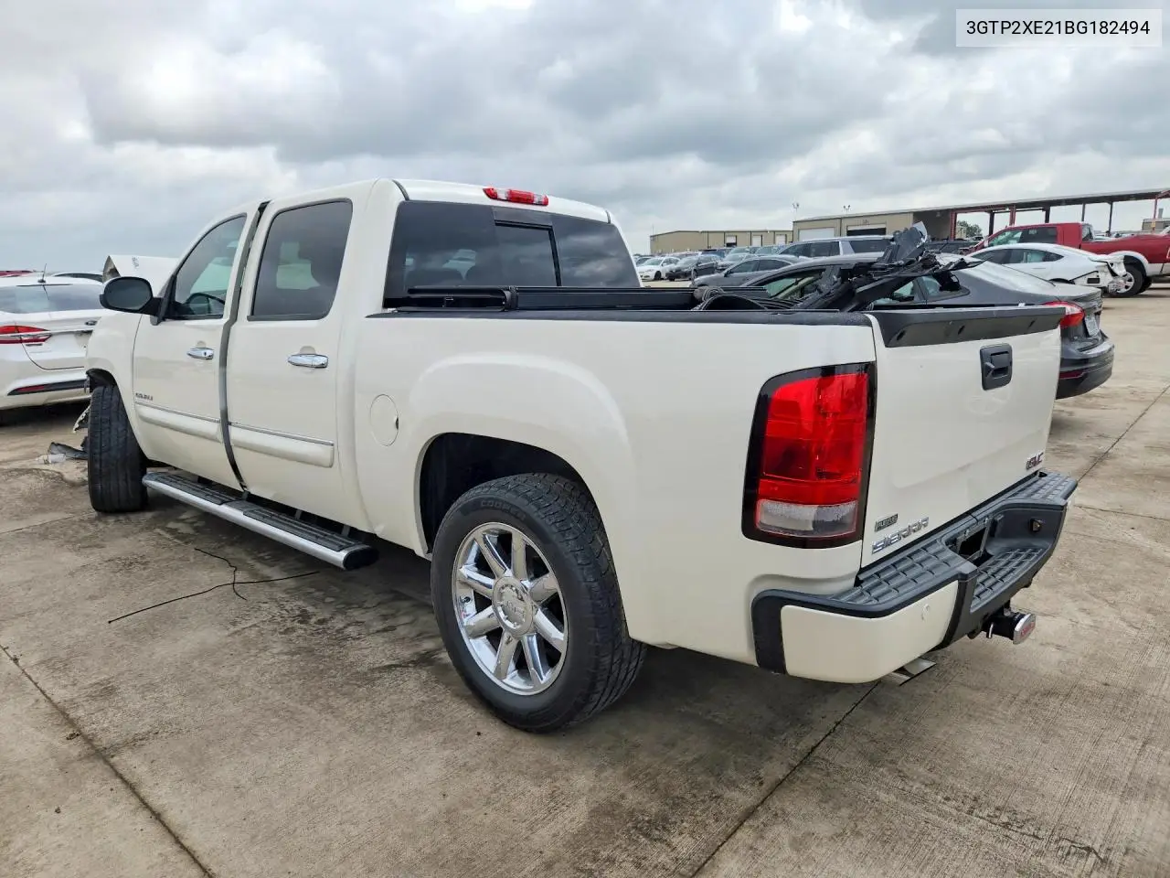 2011 GMC Sierra K1500 Denali VIN: 3GTP2XE21BG182494 Lot: 61569706