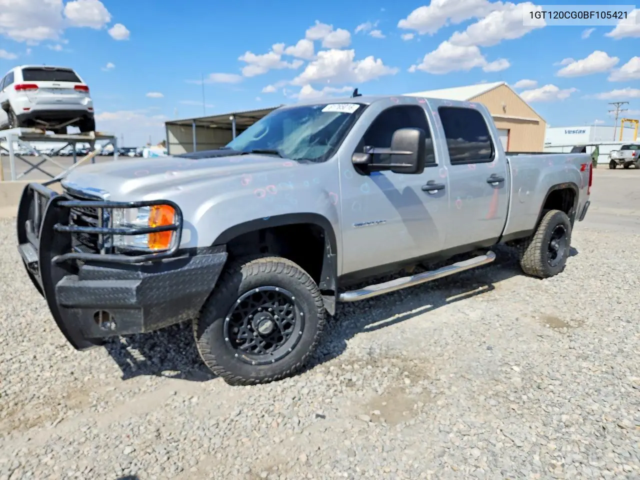 2011 GMC Sierra K2500 Sle VIN: 1GT120CG0BF105421 Lot: 61765016