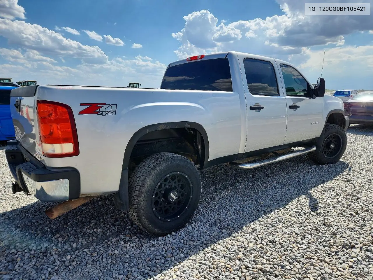 2011 GMC Sierra K2500 Sle VIN: 1GT120CG0BF105421 Lot: 61765016