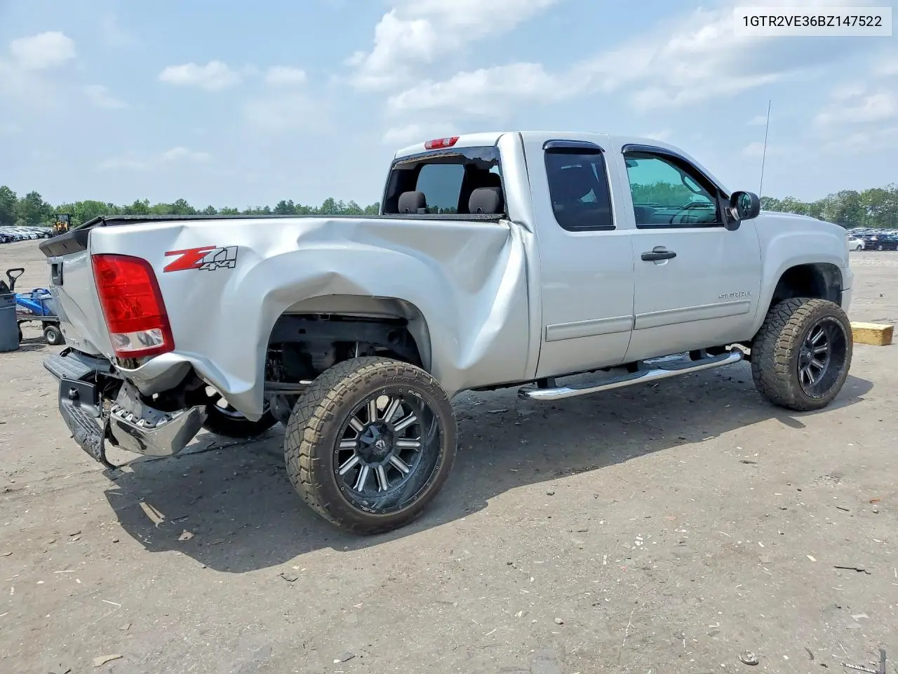2011 GMC Sierra K1500 Sle VIN: 1GTR2VE36BZ147522 Lot: 61838546