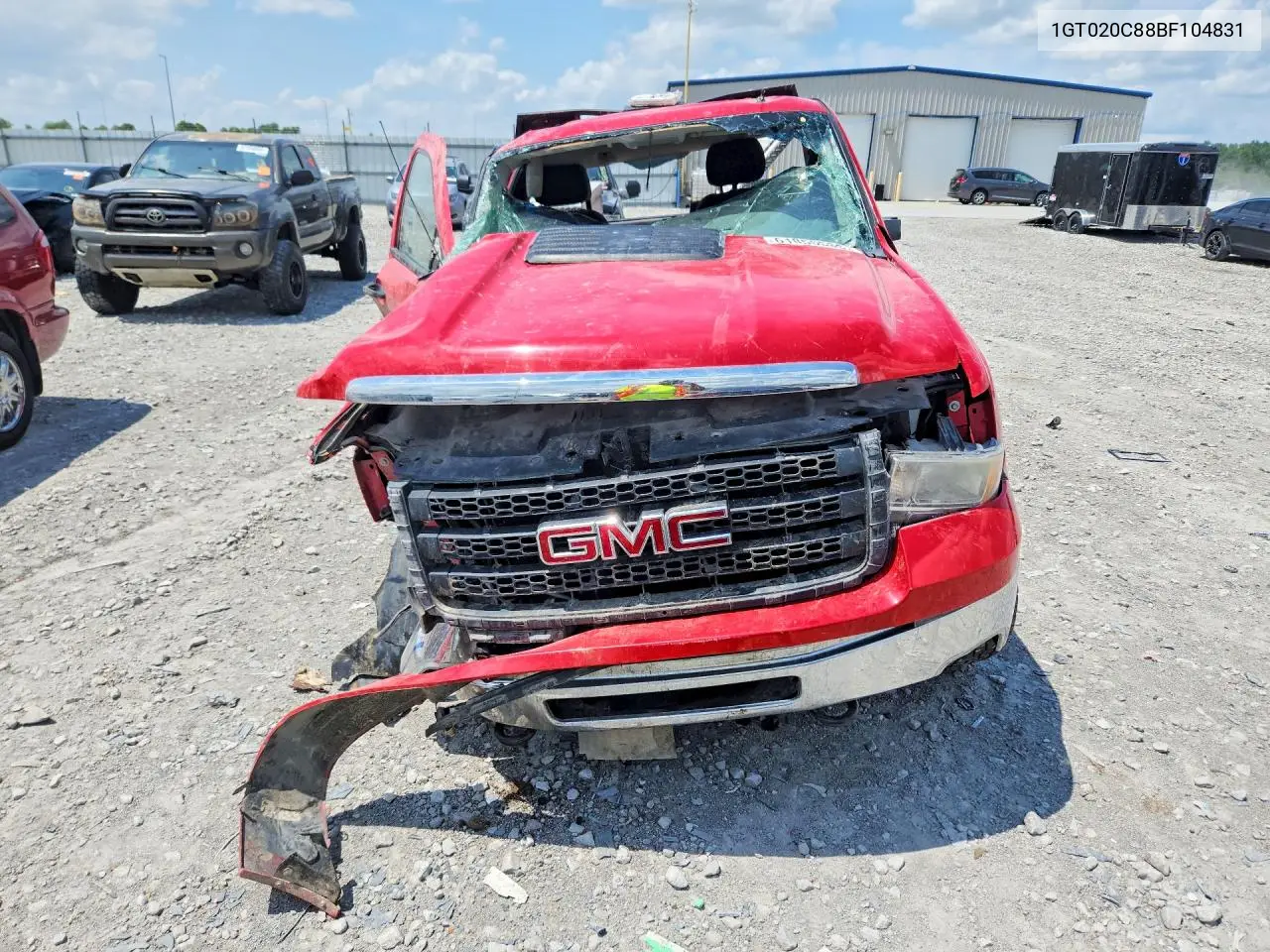 2011 GMC Sierra K2500 Sle VIN: 1GT020C88BF104831 Lot: 61855536