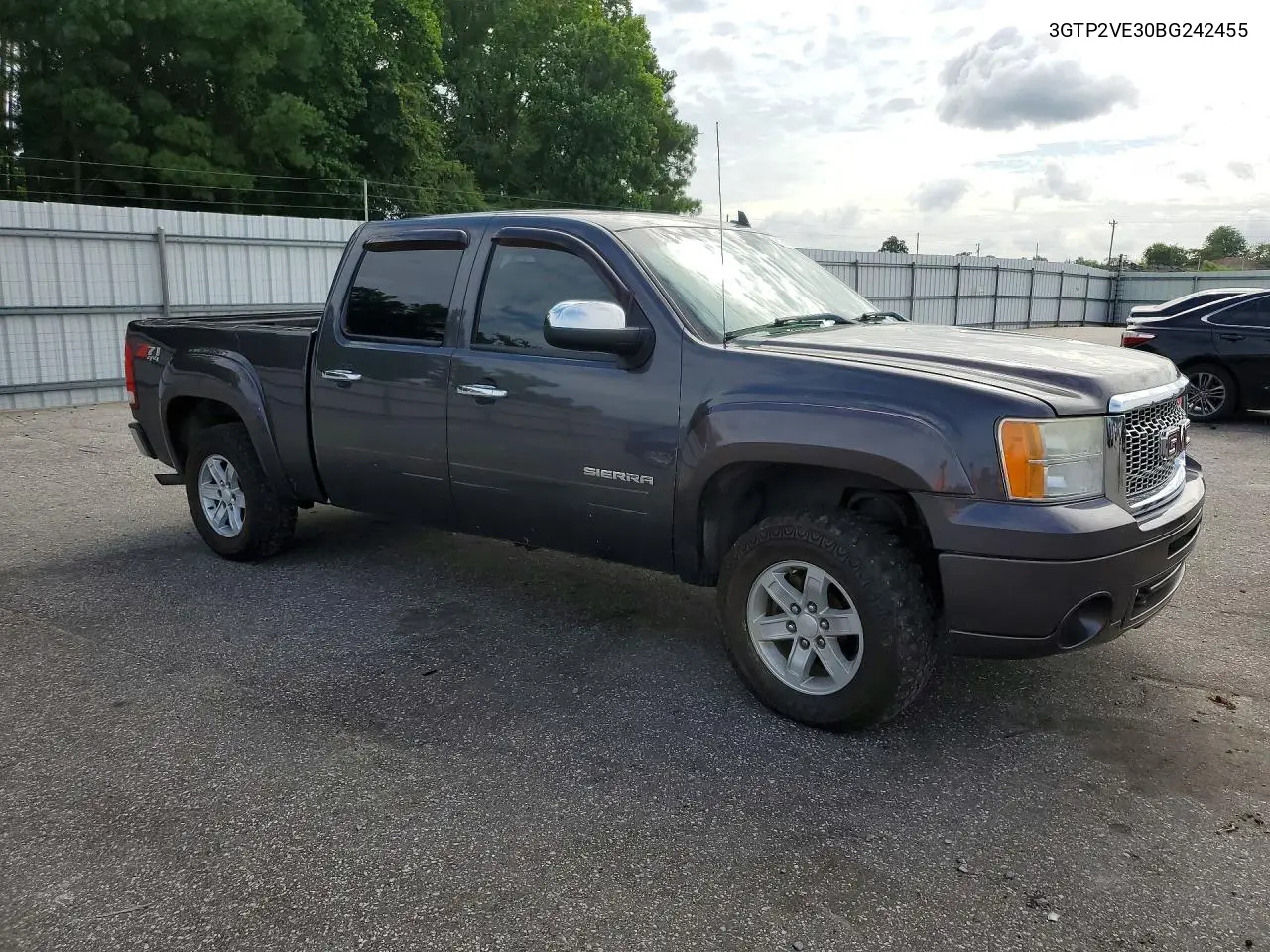 3GTP2VE30BG242455 2011 GMC Sierra K1500 Sle