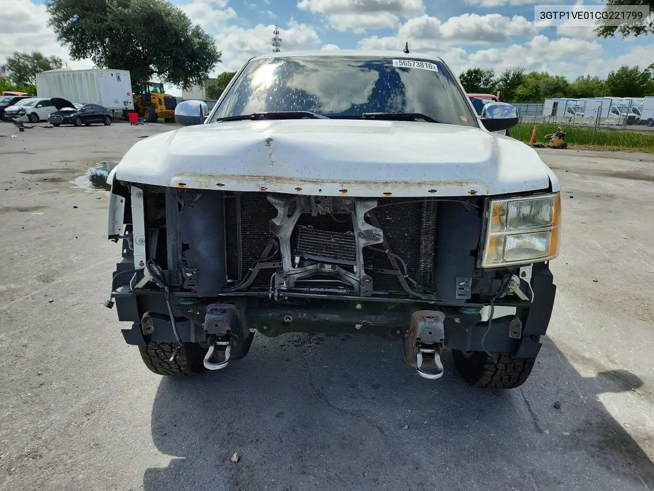 2012 GMC Sierra C1500 Sle VIN: 3GTP1VE01CG221799 Lot: 56573816