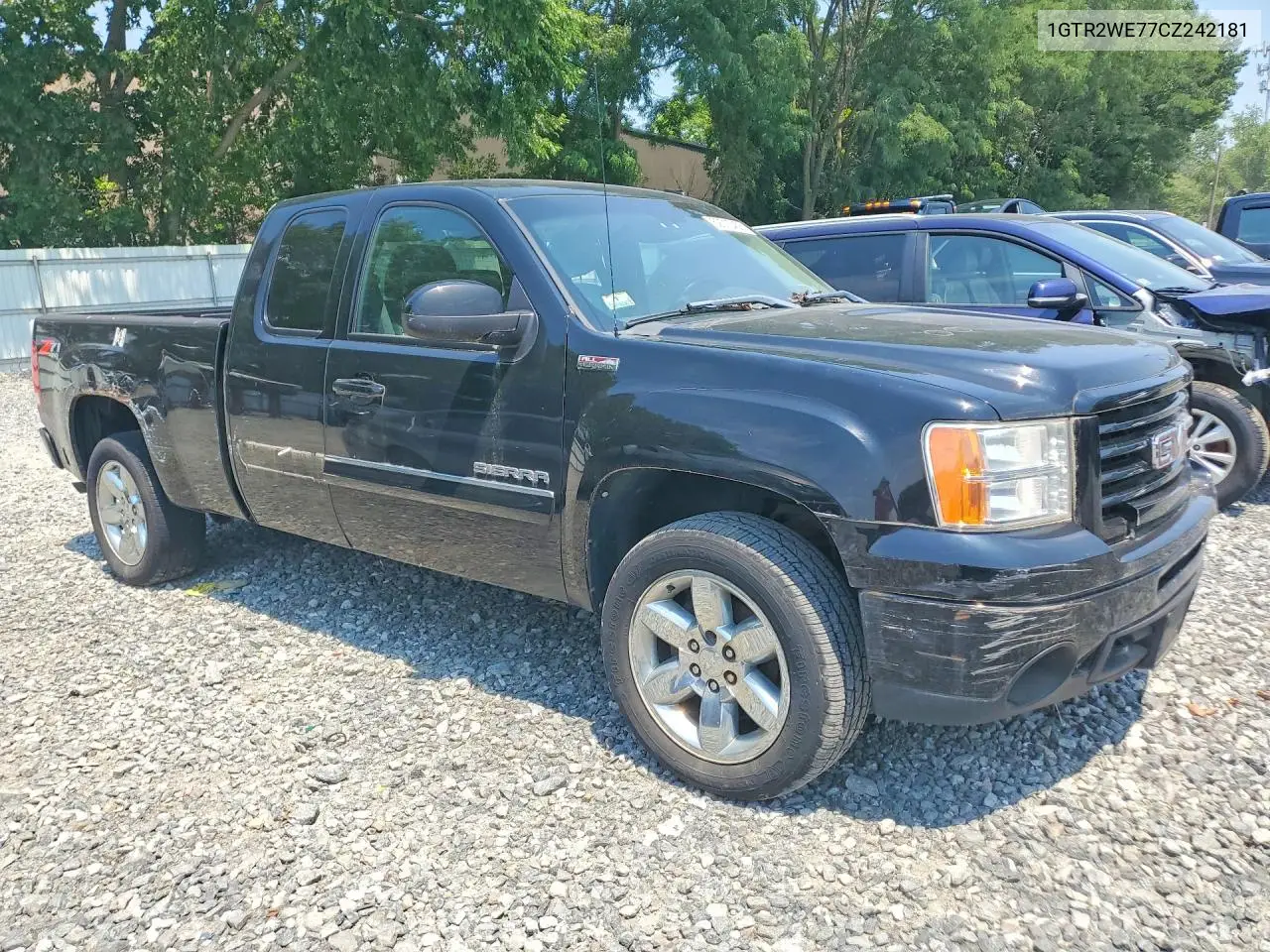 2012 GMC Sierra K1500 Slt VIN: 1GTR2WE77CZ242181 Lot: 59015436