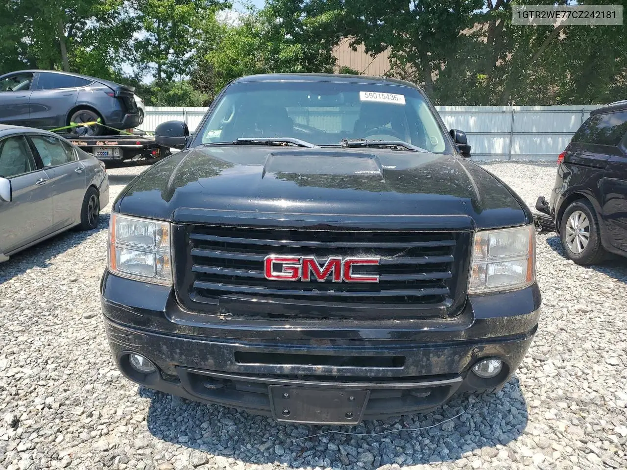 2012 GMC Sierra K1500 Slt VIN: 1GTR2WE77CZ242181 Lot: 59015436