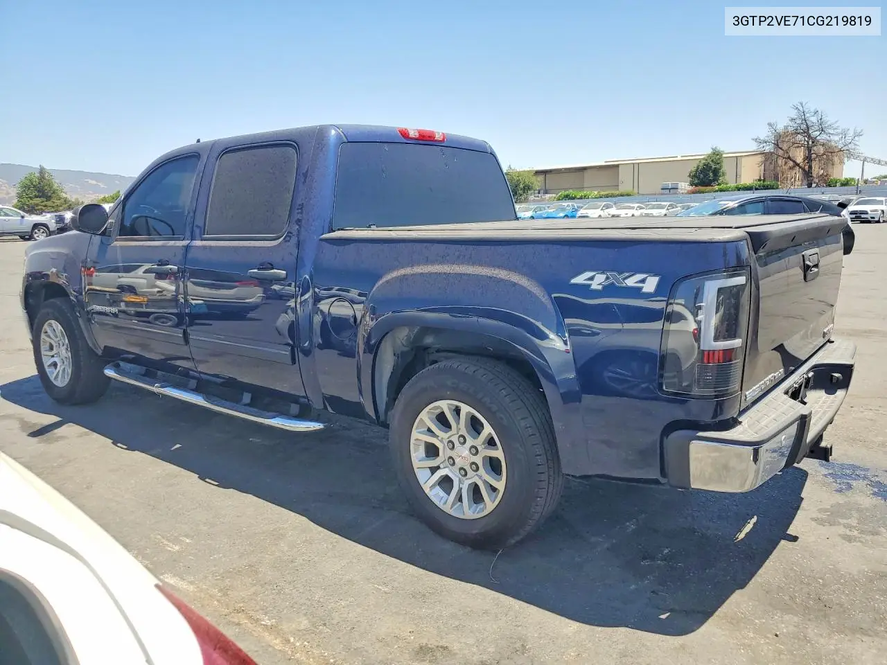 2012 GMC Sierra K1500 Sle VIN: 3GTP2VE71CG219819 Lot: 61180816