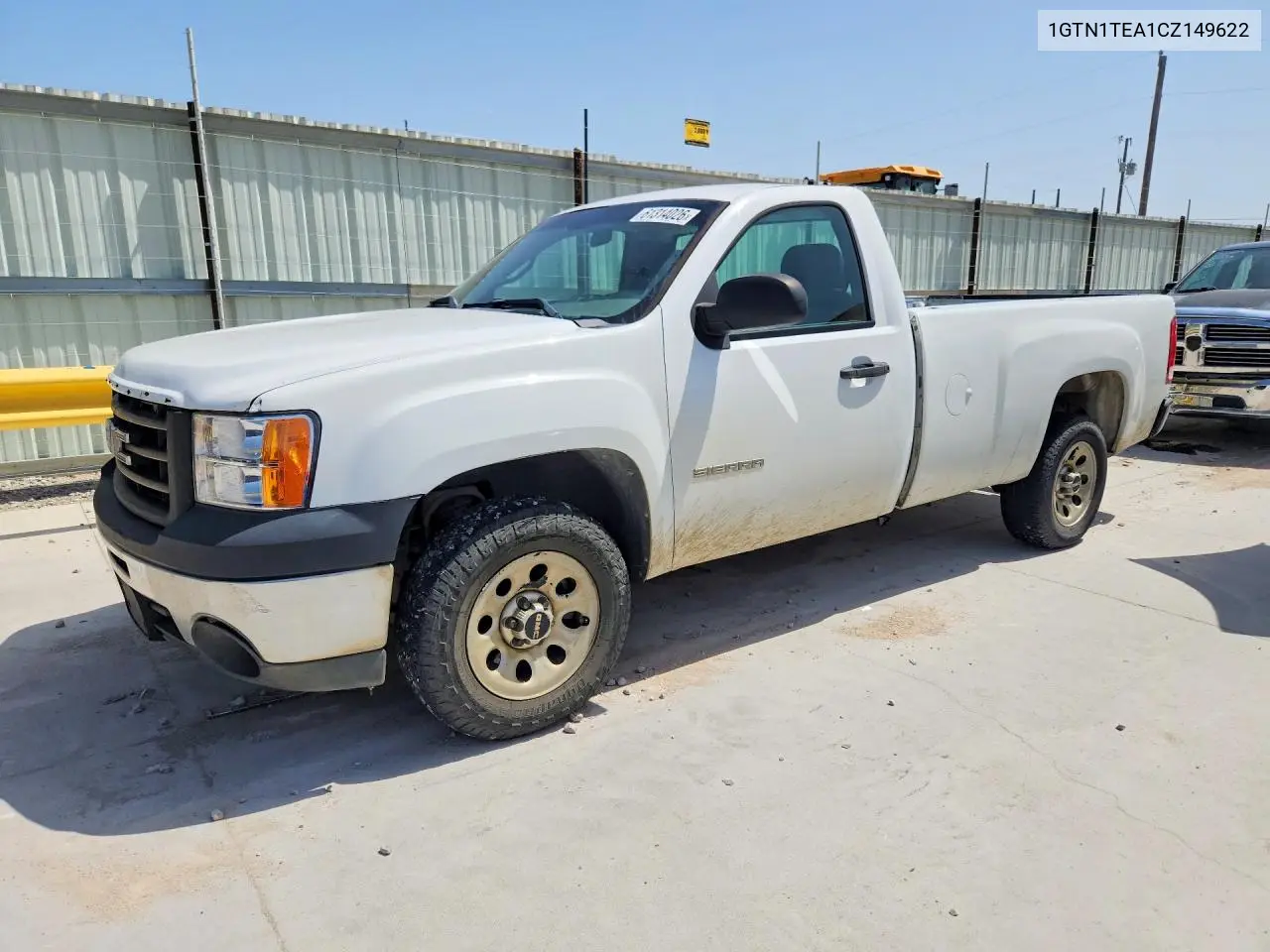 2012 GMC Sierra C1500 VIN: 1GTN1TEA1CZ149622 Lot: 61314026