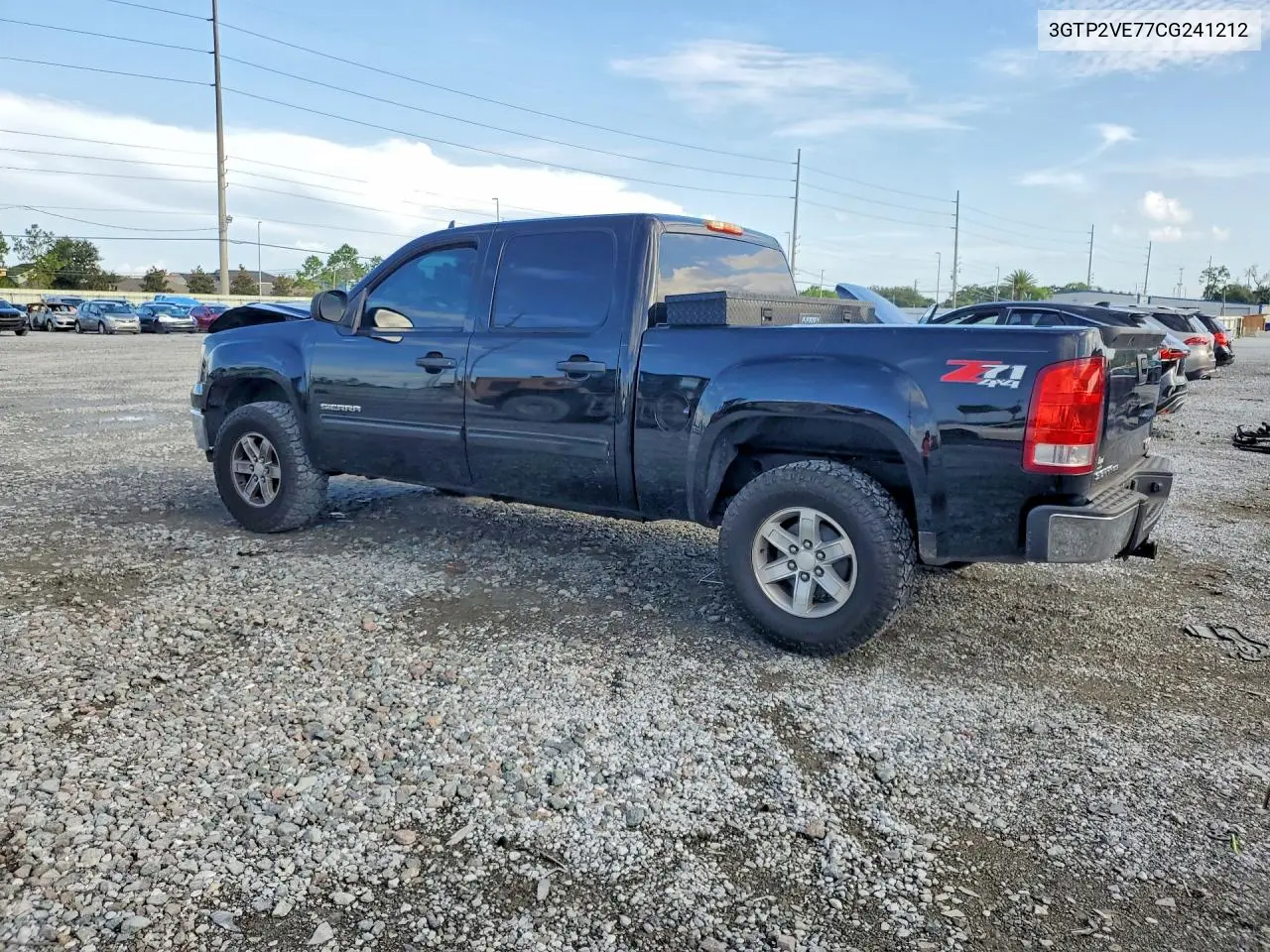 2012 GMC Sierra K1500 Sle VIN: 3GTP2VE77CG241212 Lot: 61676296