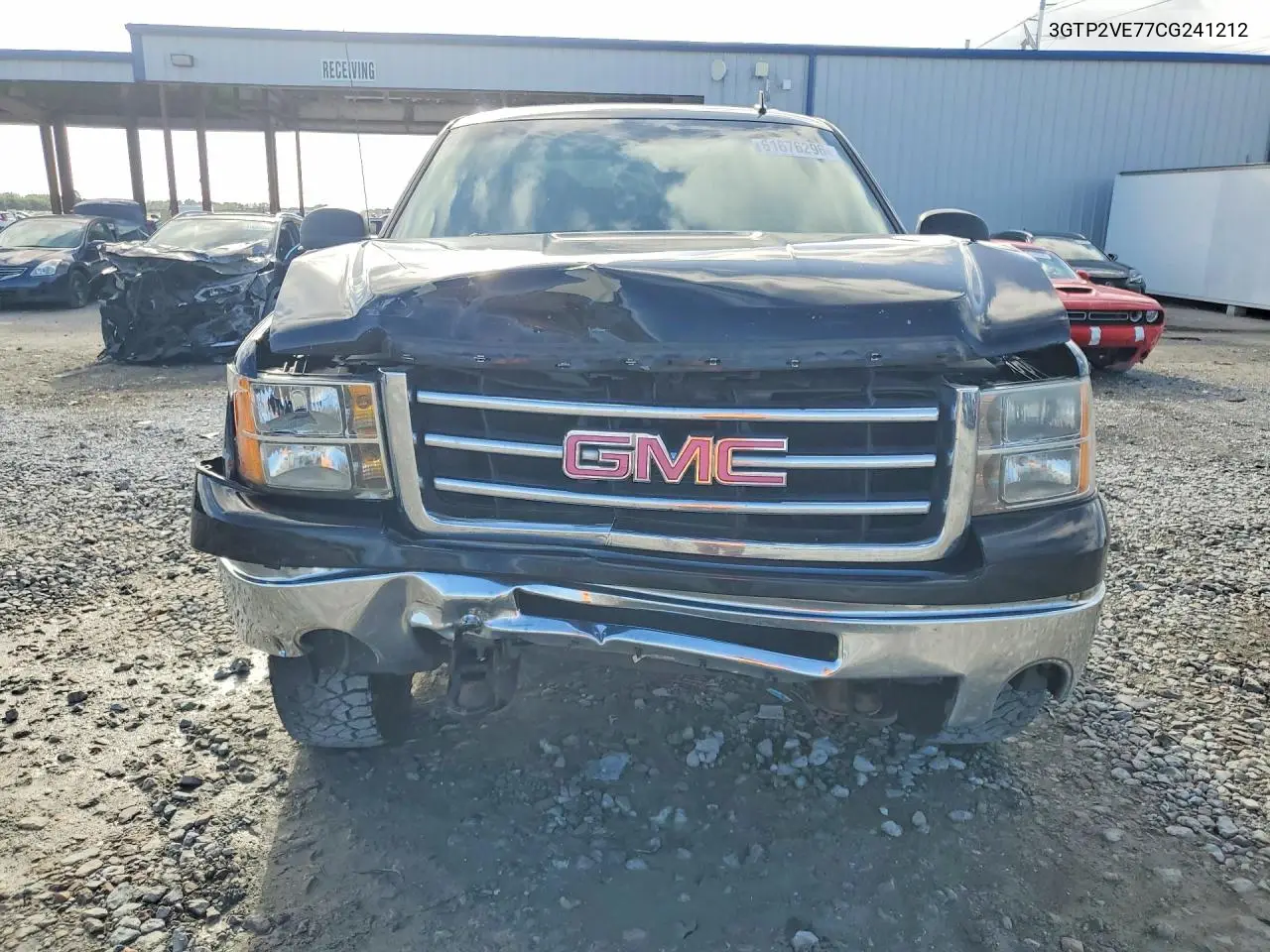2012 GMC Sierra K1500 Sle VIN: 3GTP2VE77CG241212 Lot: 61676296