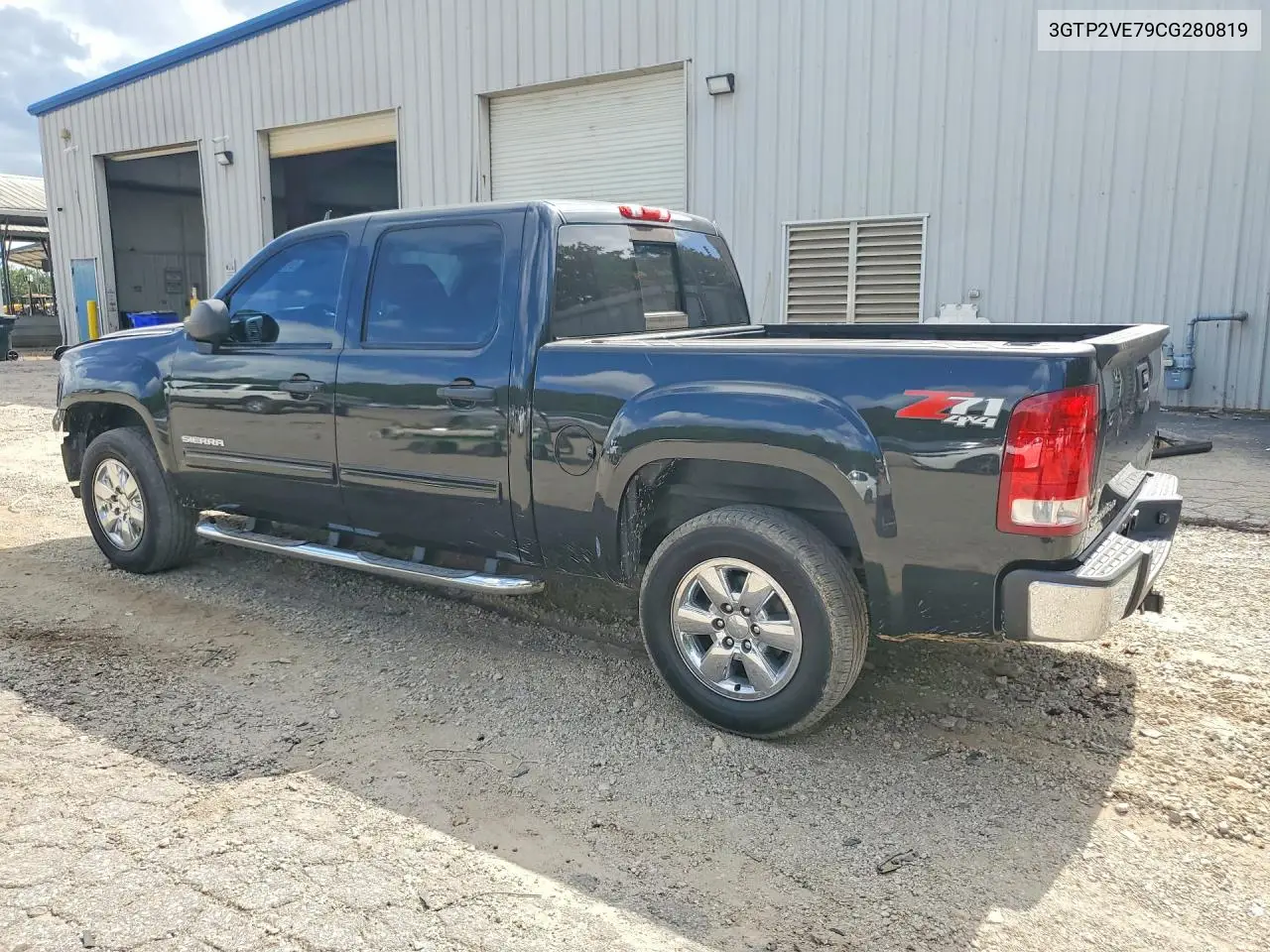 2012 GMC Sierra K1500 Sle VIN: 3GTP2VE79CG280819 Lot: 61703136