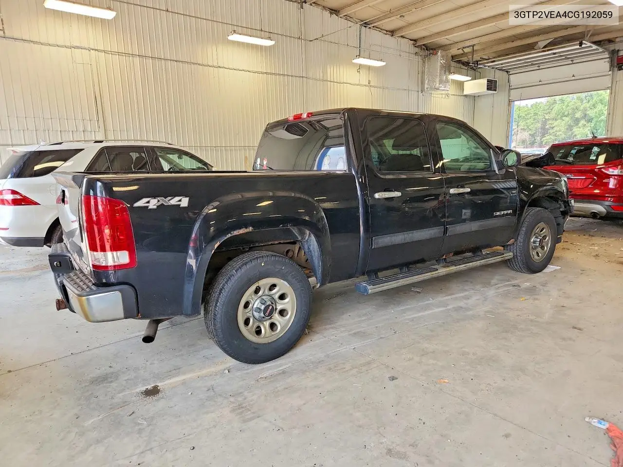 3GTP2VEA4CG192059 2012 GMC Sierra K1500 Sle