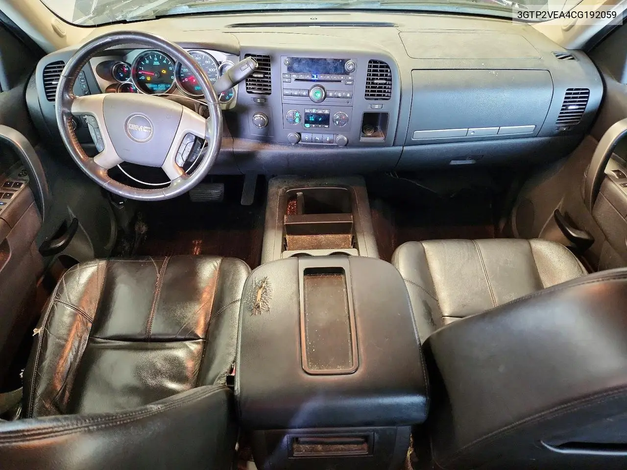 3GTP2VEA4CG192059 2012 GMC Sierra K1500 Sle