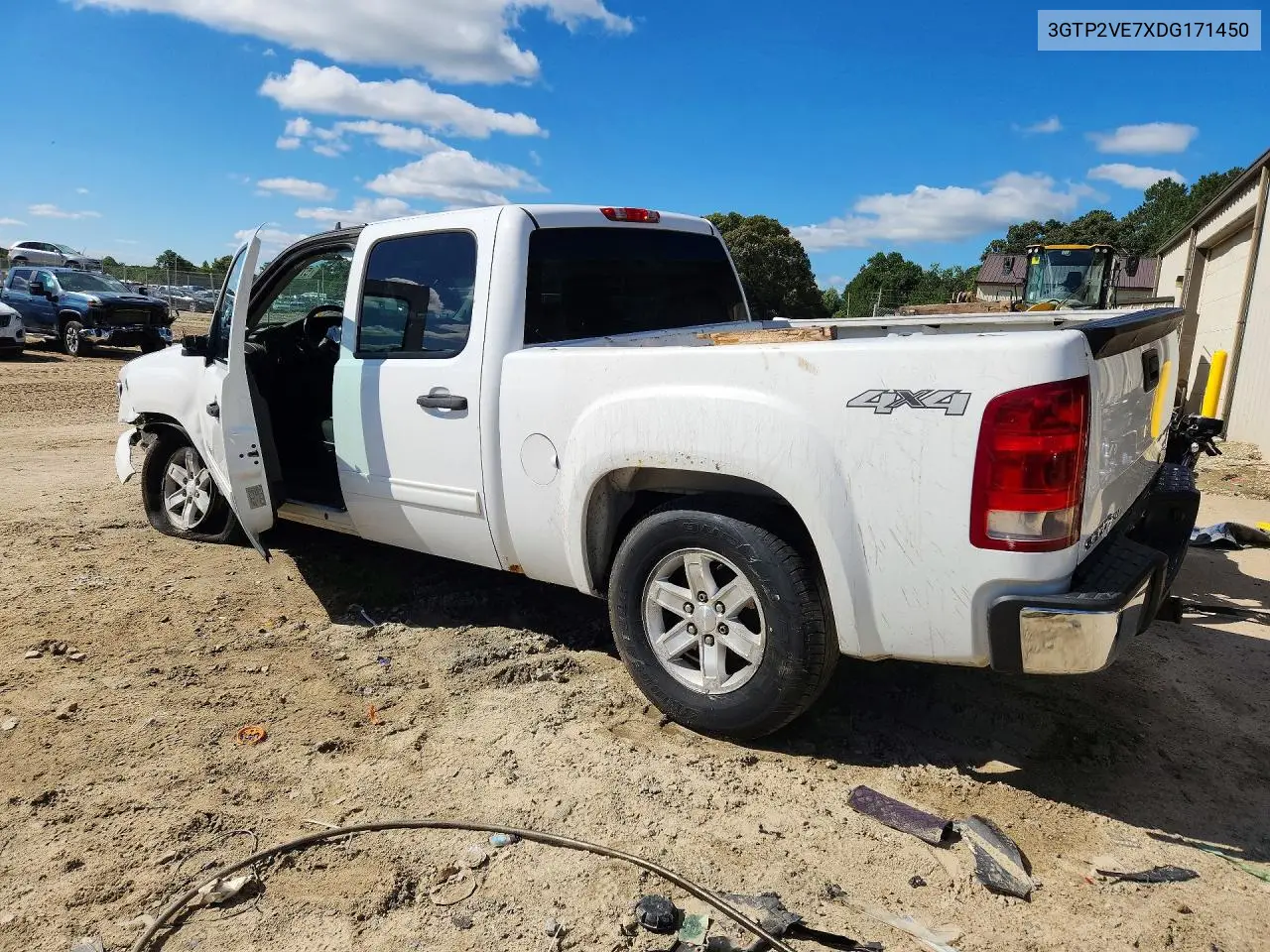 2013 GMC Sierra K1500 Sle VIN: 3GTP2VE7XDG171450 Lot: 57044036