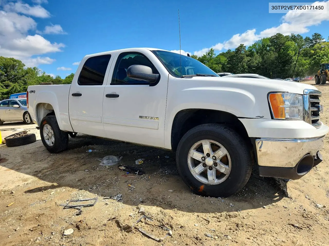 2013 GMC Sierra K1500 Sle VIN: 3GTP2VE7XDG171450 Lot: 57044036