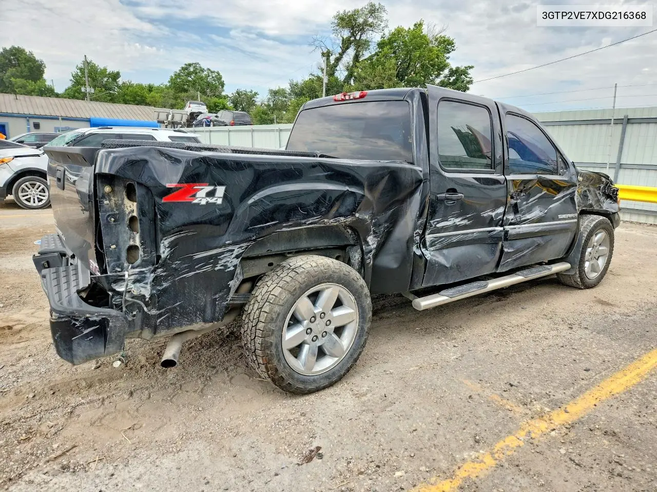 2013 GMC Sierra K1500 Sle VIN: 3GTP2VE7XDG216368 Lot: 60110746
