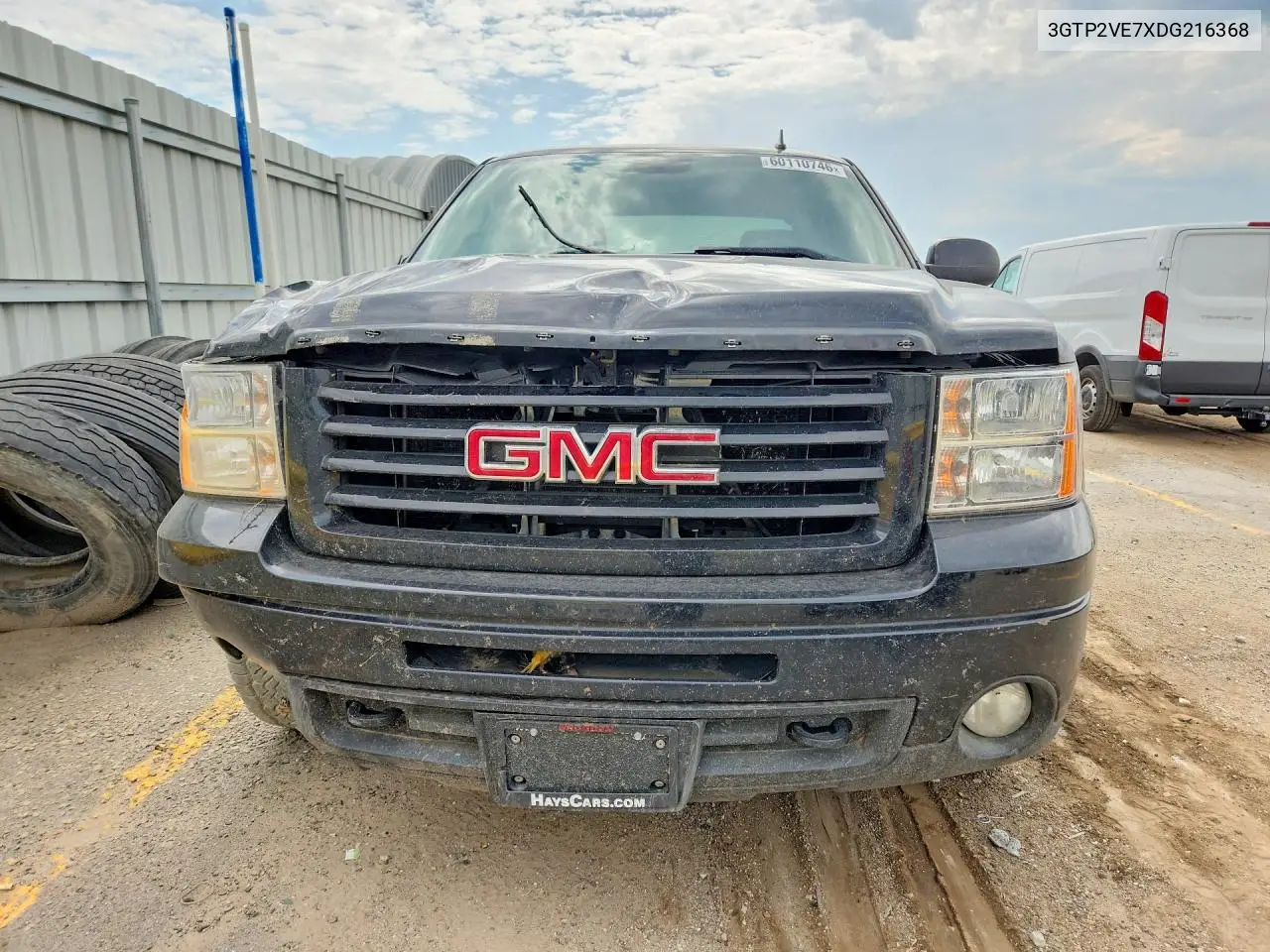 2013 GMC Sierra K1500 Sle VIN: 3GTP2VE7XDG216368 Lot: 60110746