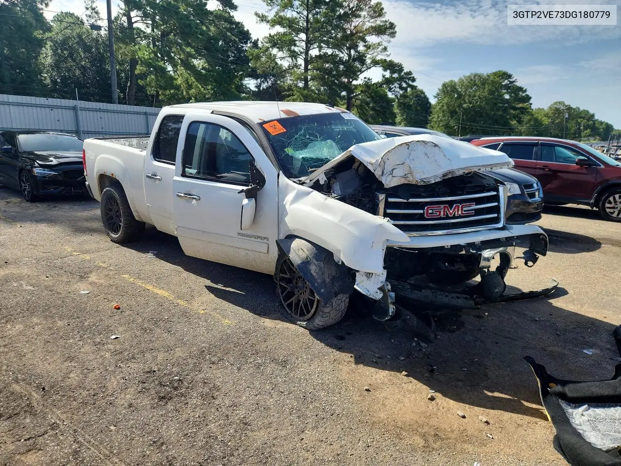2013 GMC Sierra K1500 Sle VIN: 3GTP2VE73DG180779 Lot: 61367726