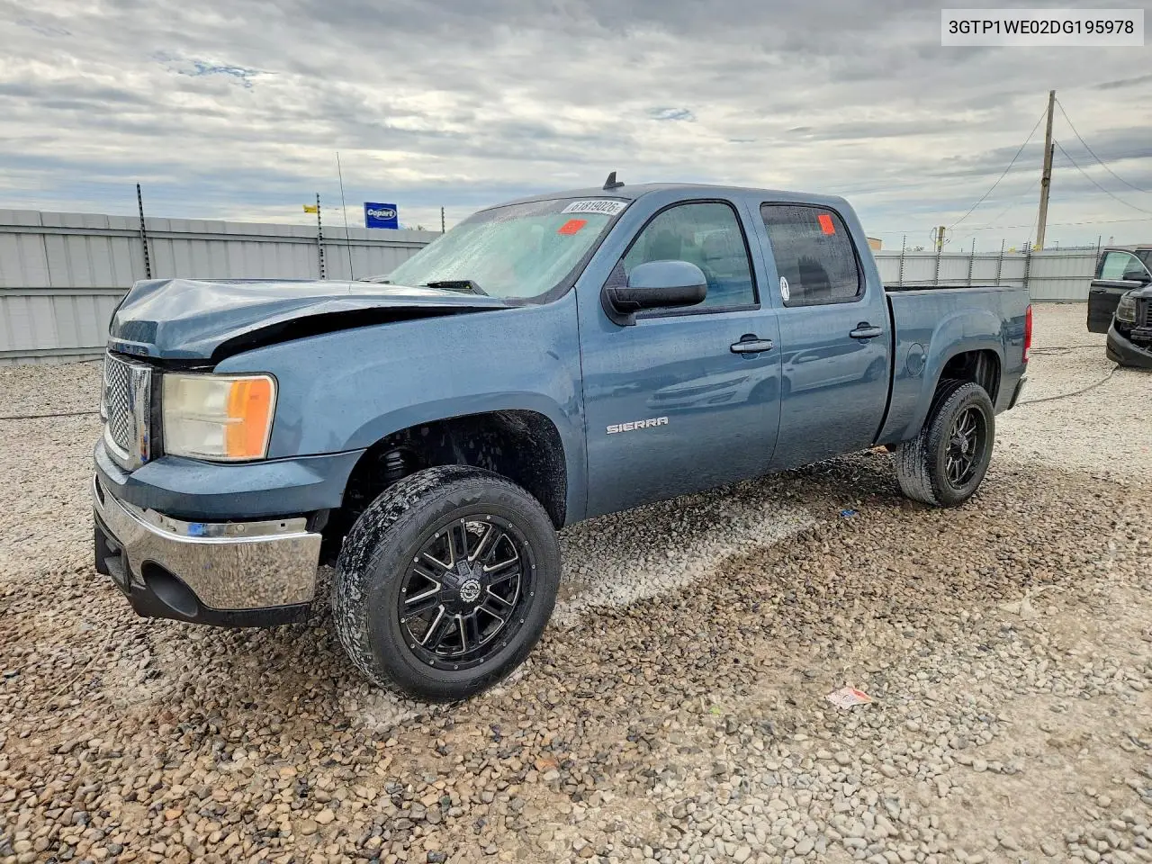 2013 GMC Sierra C1500 Slt VIN: 3GTP1WE02DG195978 Lot: 61819026