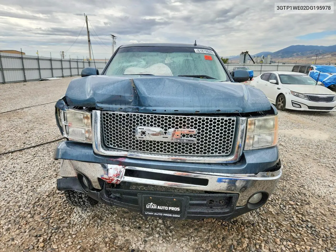 2013 GMC Sierra C1500 Slt VIN: 3GTP1WE02DG195978 Lot: 61819026
