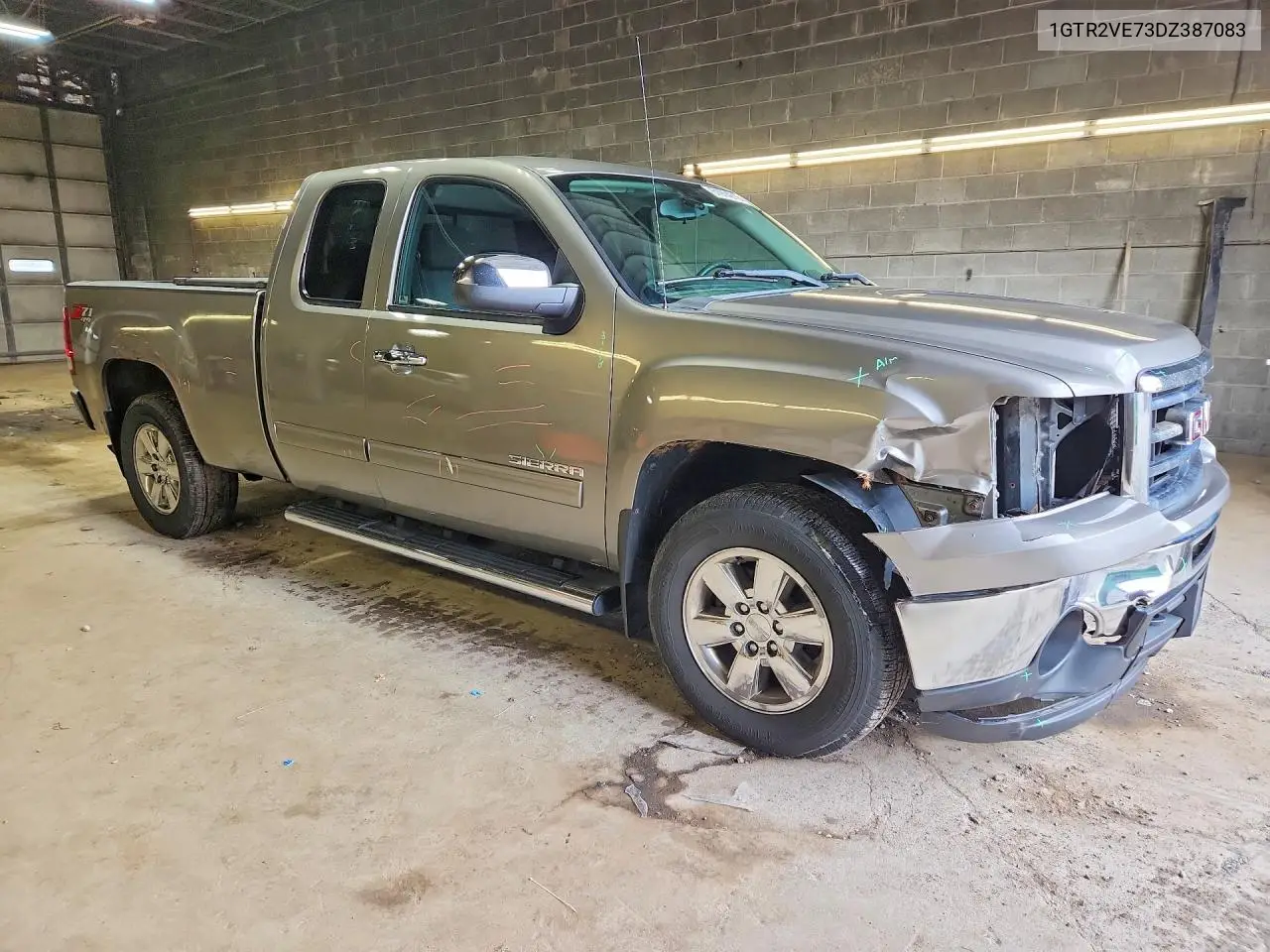 2013 GMC Sierra K1500 Sle VIN: 1GTR2VE73DZ387083 Lot: 61914216