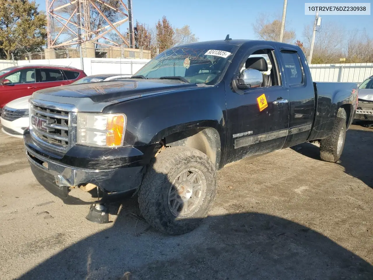 1GTR2VE76DZ230938 2013 GMC Sierra K1500 Sle