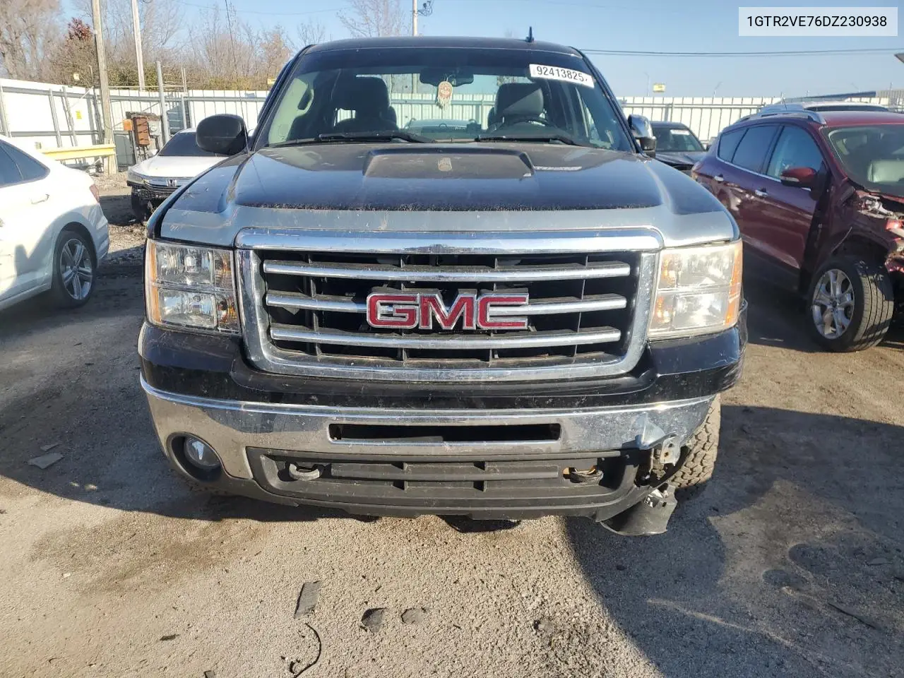 1GTR2VE76DZ230938 2013 GMC Sierra K1500 Sle