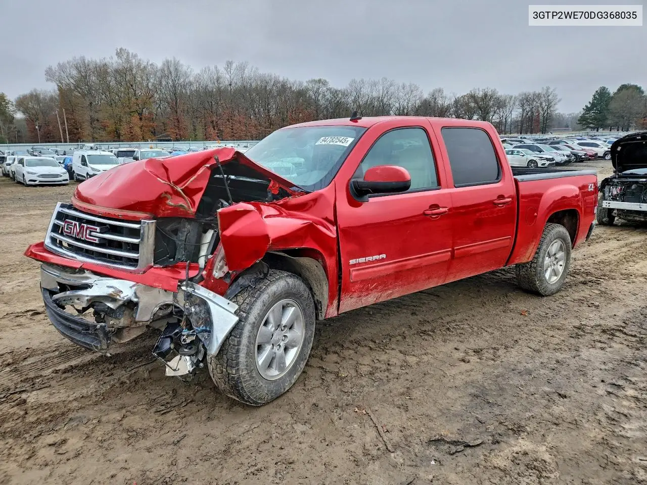 3GTP2WE70DG368035 2013 GMC Sierra K1500 Slt