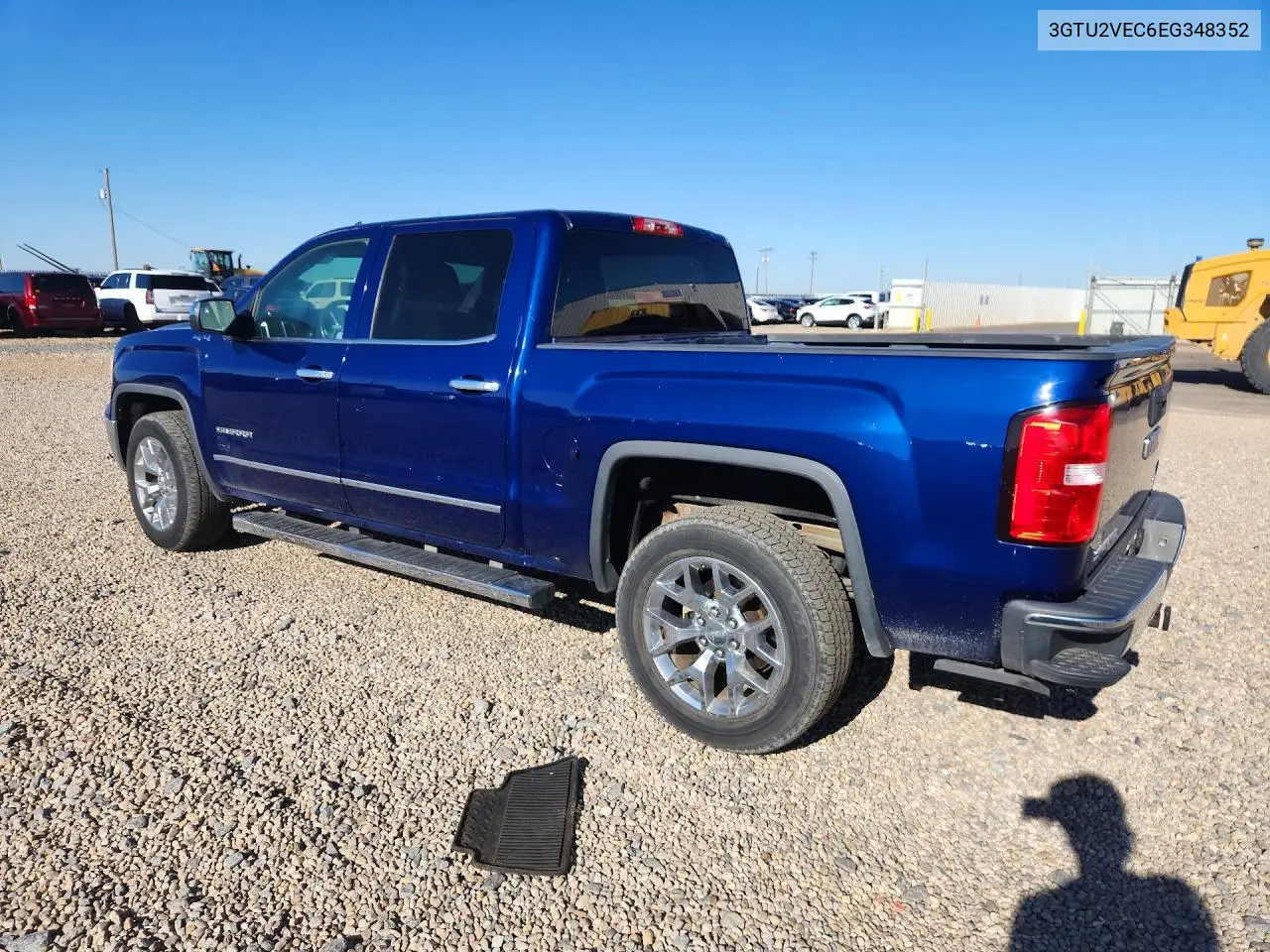 2014 GMC Sierra K1500 Slt VIN: 3GTU2VEC6EG348352 Lot: 57677146