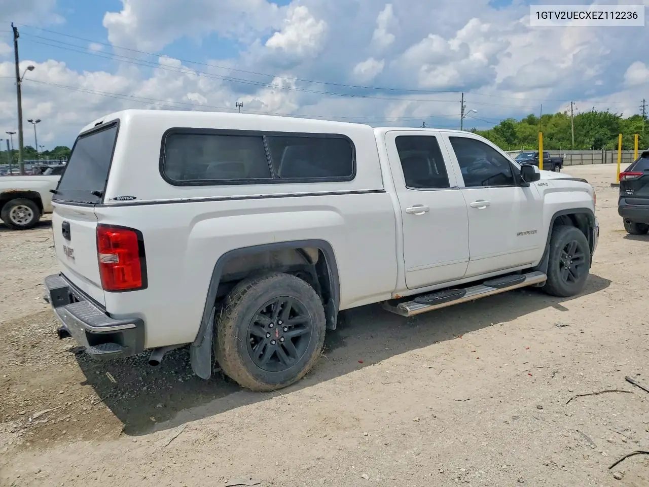 2014 GMC Sierra K1500 Sle VIN: 1GTV2UECXEZ112236 Lot: 59786886