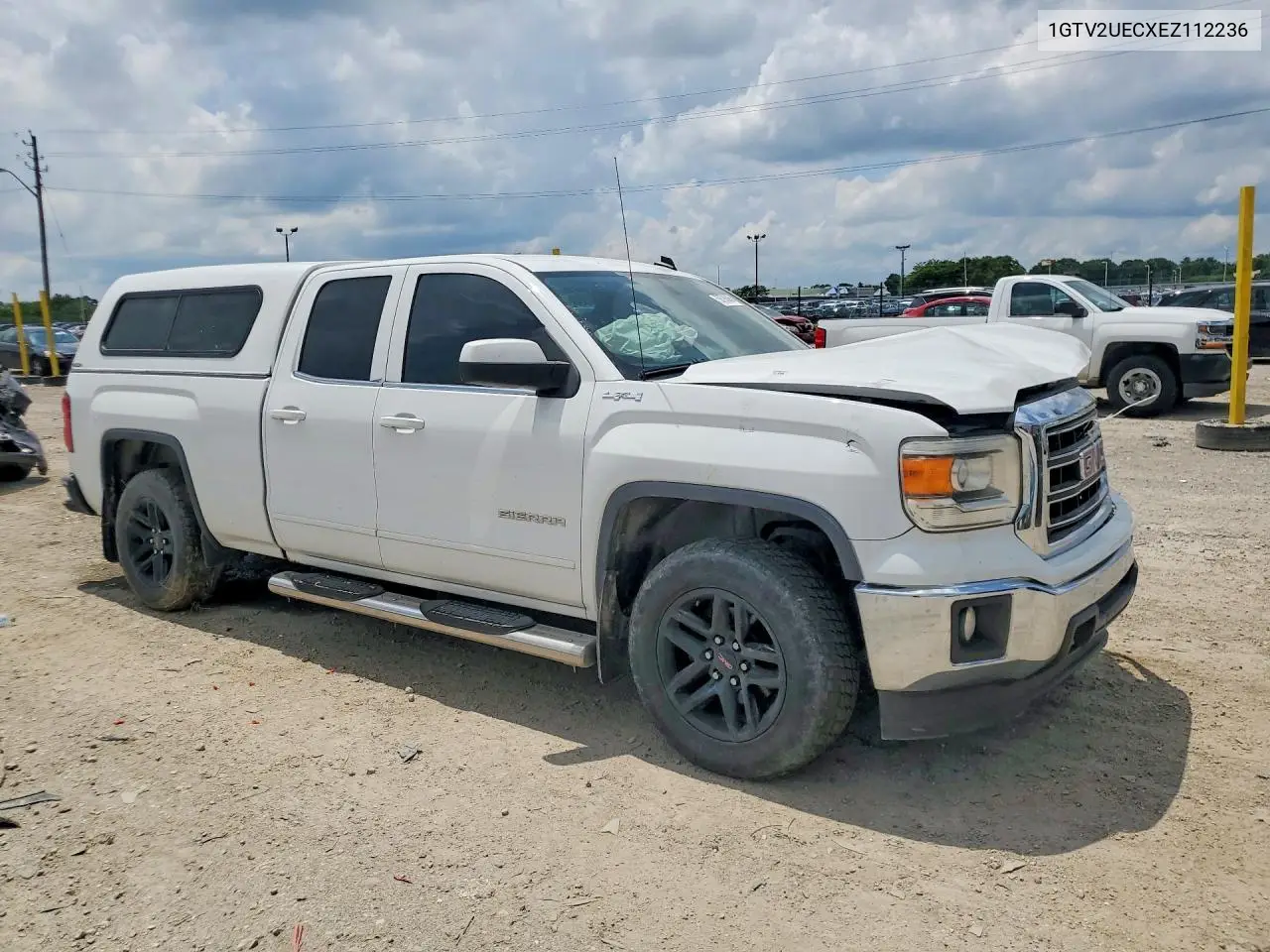 2014 GMC Sierra K1500 Sle VIN: 1GTV2UECXEZ112236 Lot: 59786886
