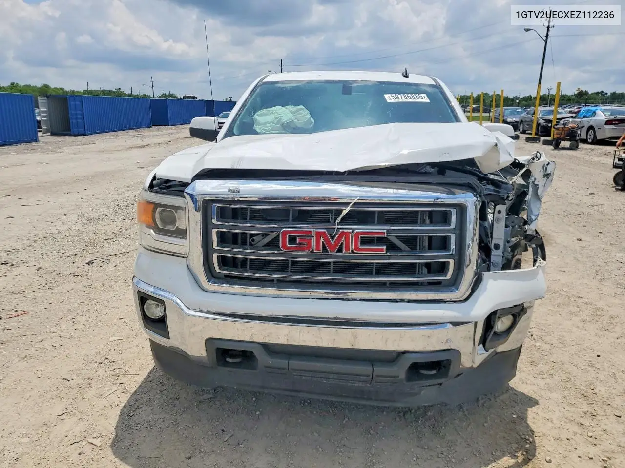 2014 GMC Sierra K1500 Sle VIN: 1GTV2UECXEZ112236 Lot: 59786886