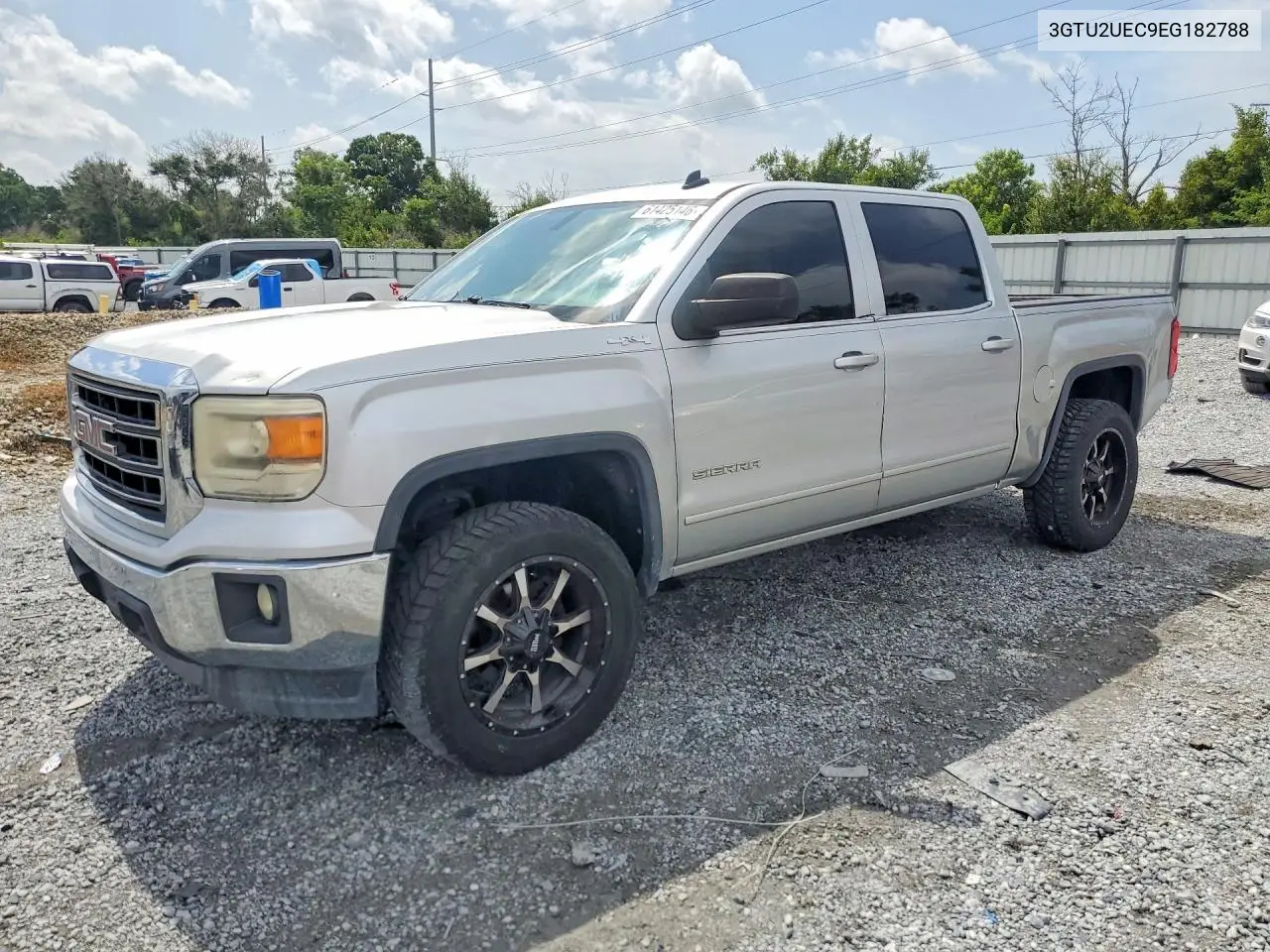 2014 GMC Sierra K1500 Sle VIN: 3GTU2UEC9EG182788 Lot: 61425146