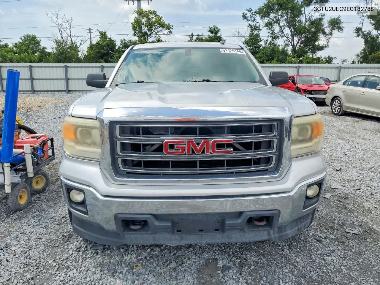 2014 GMC Sierra K1500 Sle VIN: 3GTU2UEC9EG182788 Lot: 61425146