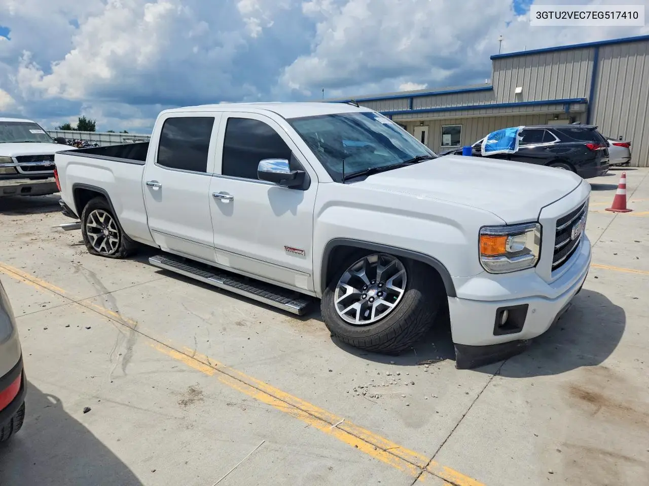 2014 GMC Sierra K1500 Slt VIN: 3GTU2VEC7EG517410 Lot: 61537916