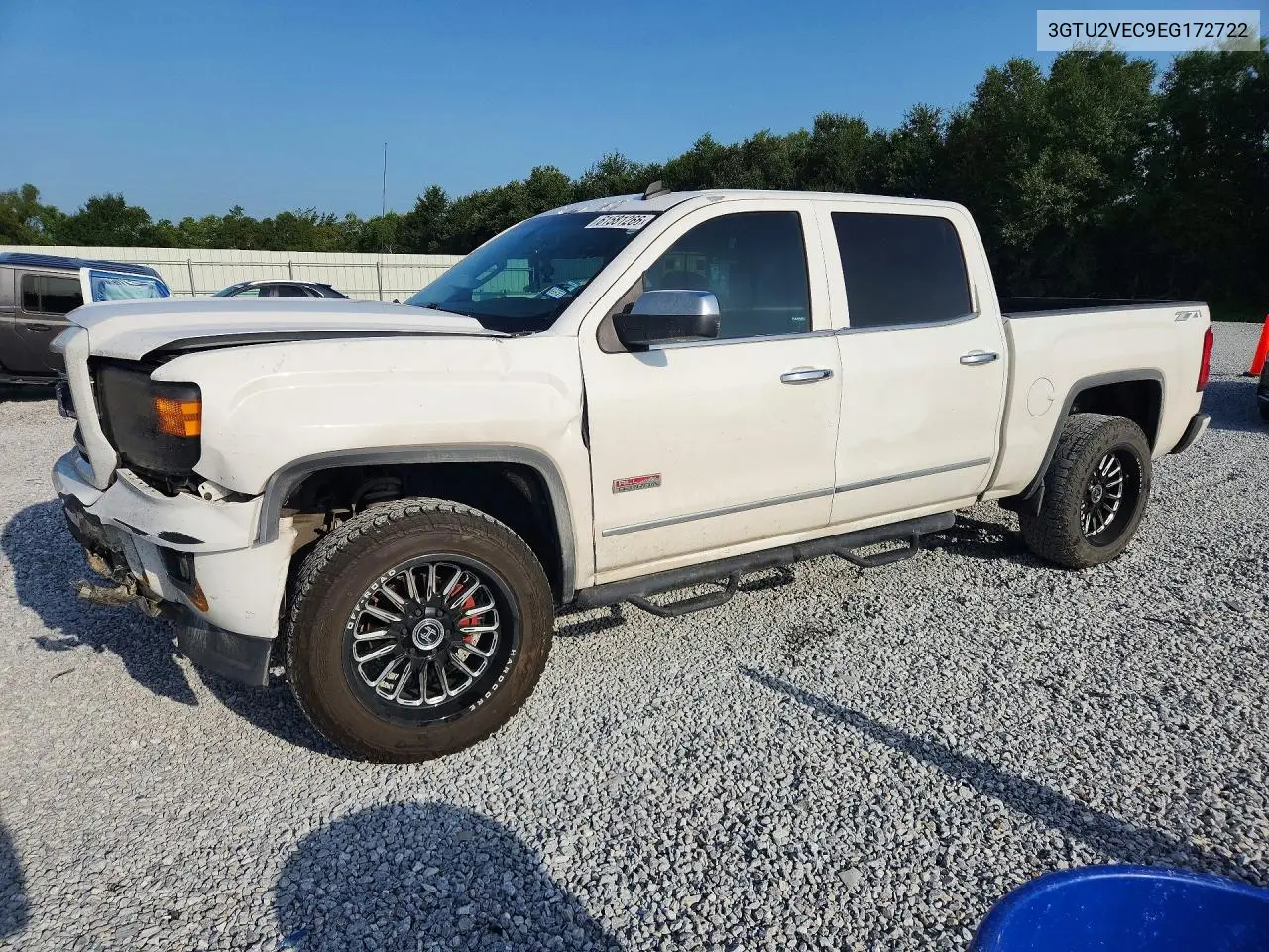 3GTU2VEC9EG172722 2014 GMC Sierra K1500 Slt