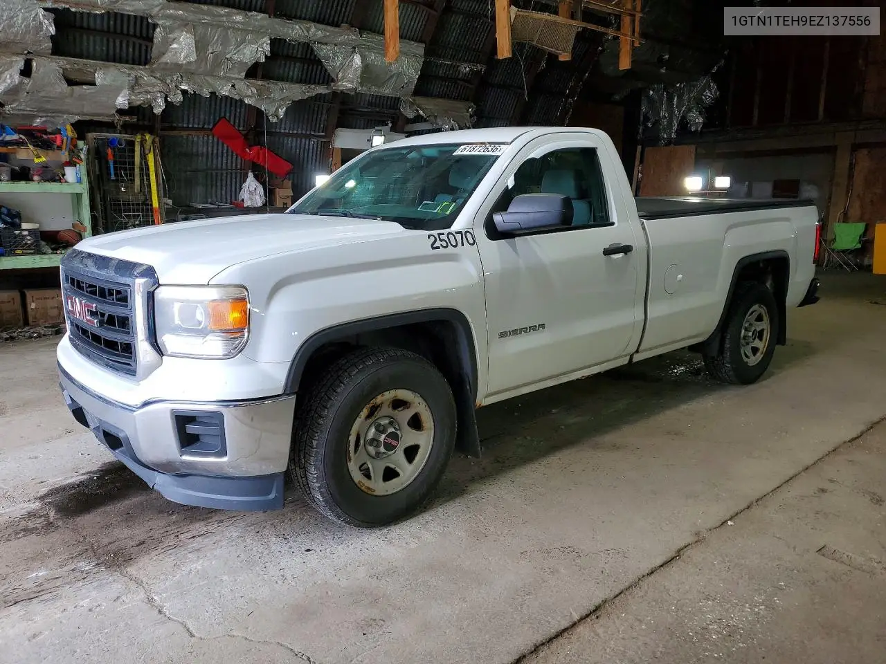 2014 GMC Sierra C1500 VIN: 1GTN1TEH9EZ137556 Lot: 61872636