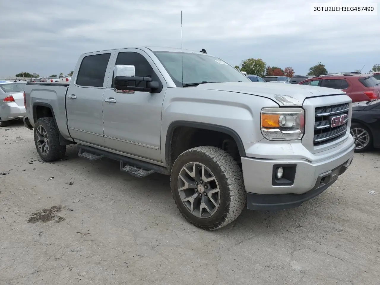 3GTU2UEH3EG487490 2014 GMC Sierra K1500 Sle