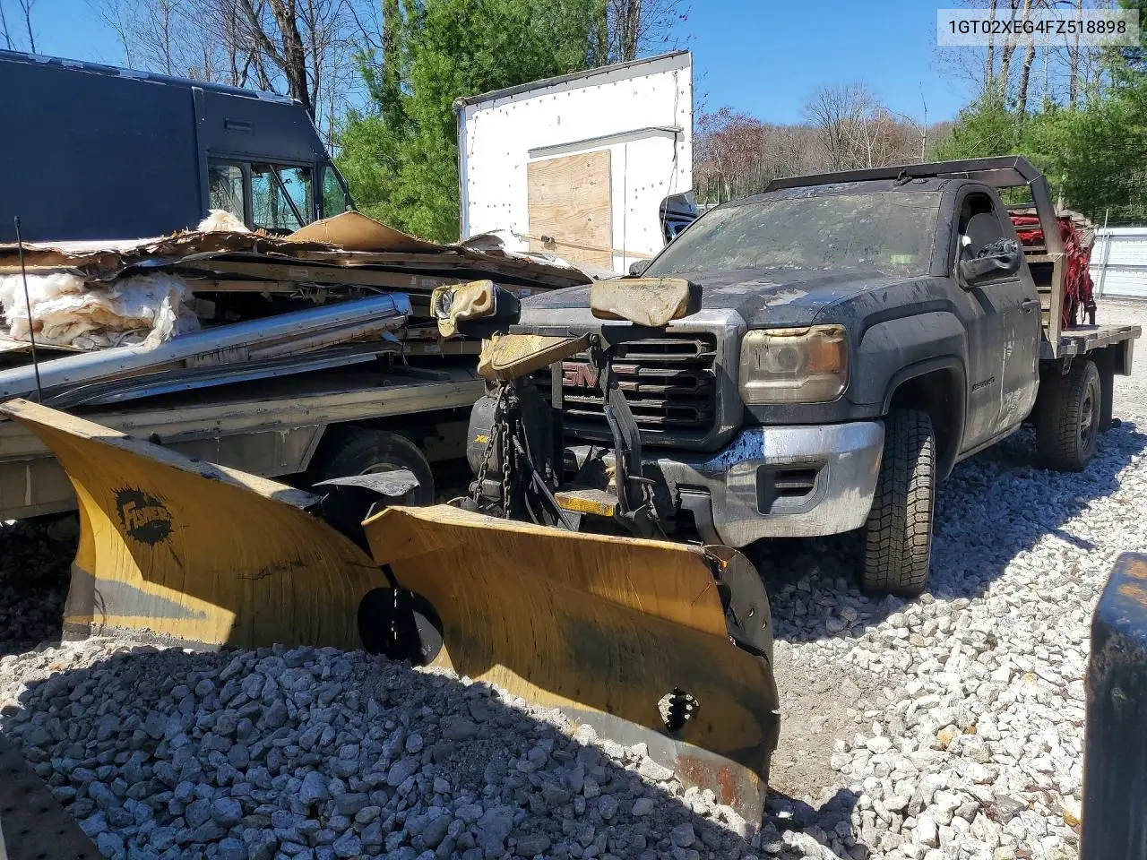 2015 GMC Sierra K2500 Heavy Duty VIN: 1GT02XEG4FZ518898 Lot: 51005226