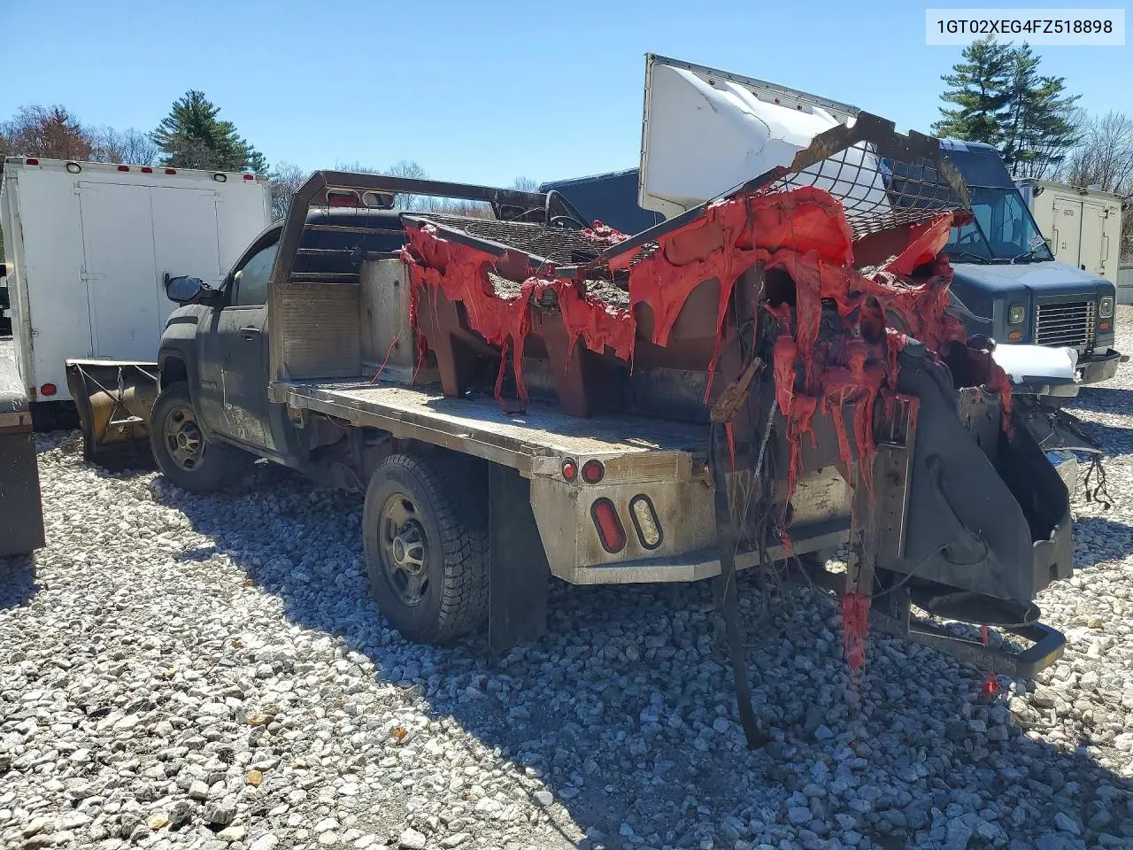 2015 GMC Sierra K2500 Heavy Duty VIN: 1GT02XEG4FZ518898 Lot: 51005226