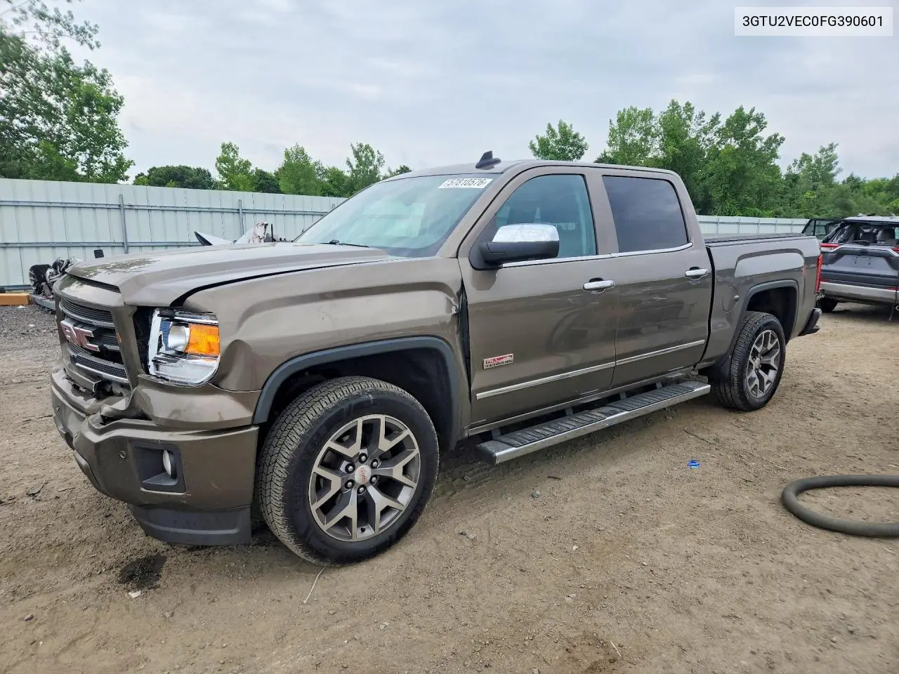 2015 GMC Sierra K1500 Slt VIN: 3GTU2VEC0FG390601 Lot: 57810576