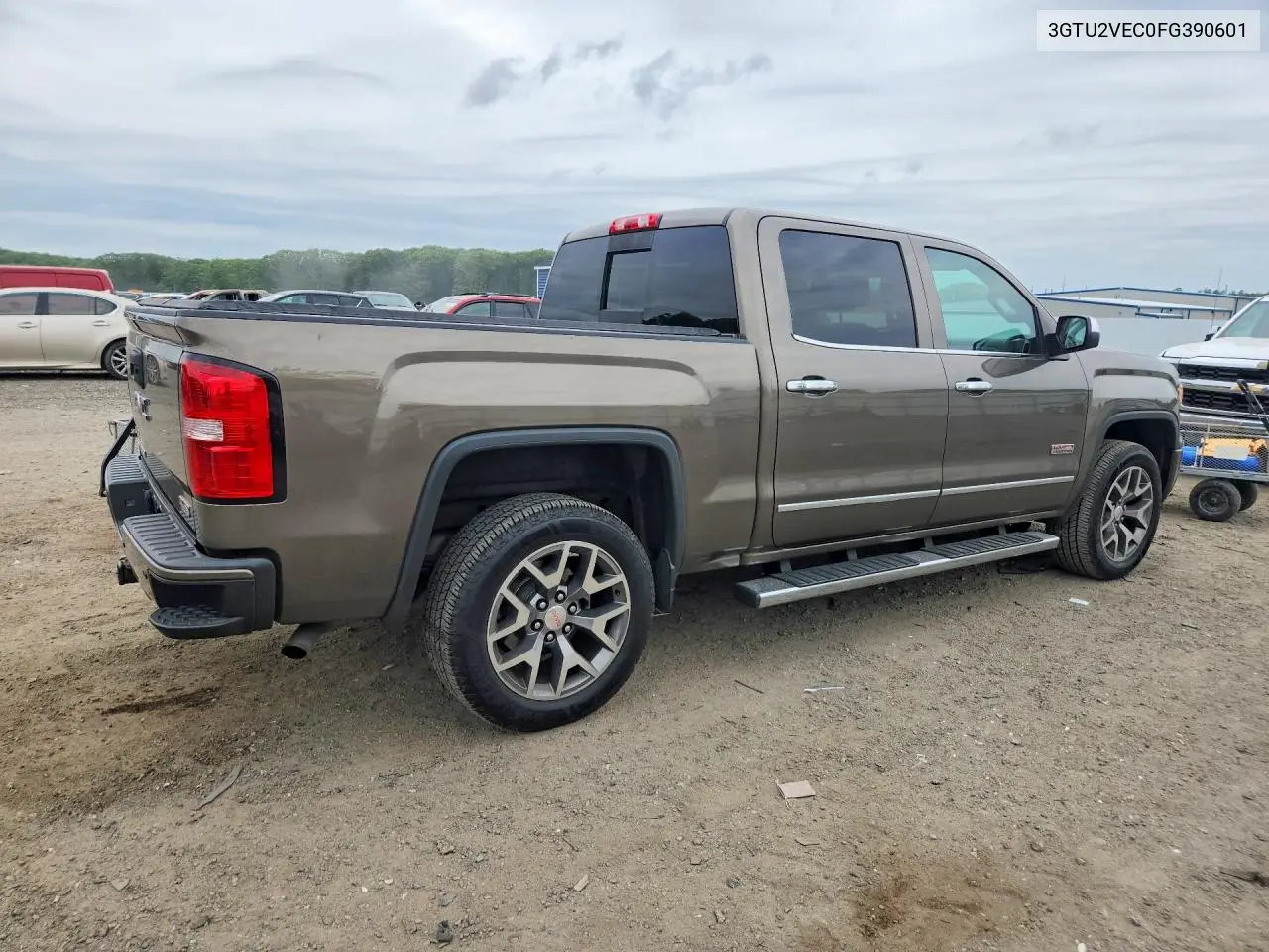 2015 GMC Sierra K1500 Slt VIN: 3GTU2VEC0FG390601 Lot: 57810576