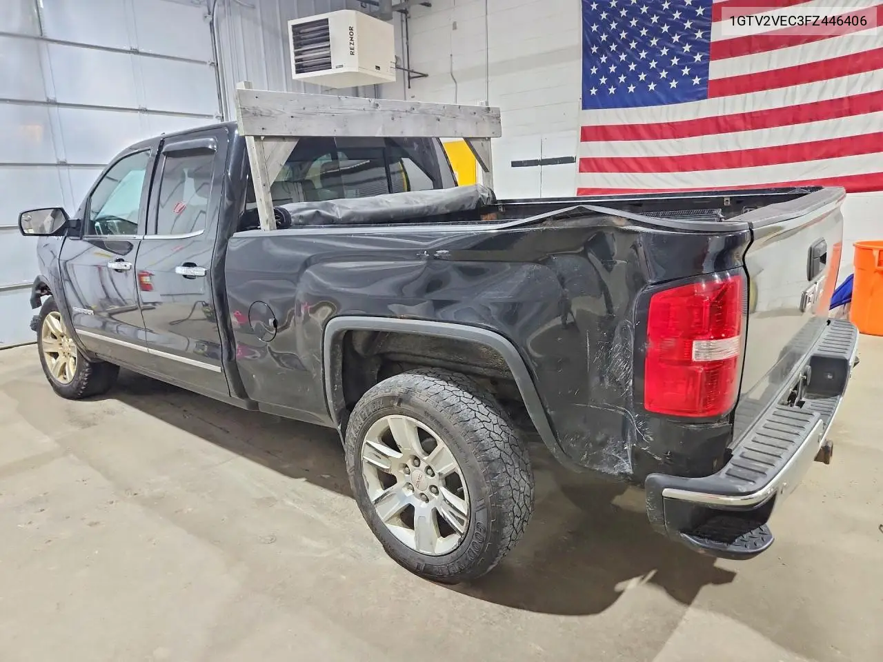 2015 GMC Sierra K1500 Slt VIN: 1GTV2VEC3FZ446406 Lot: 58645576